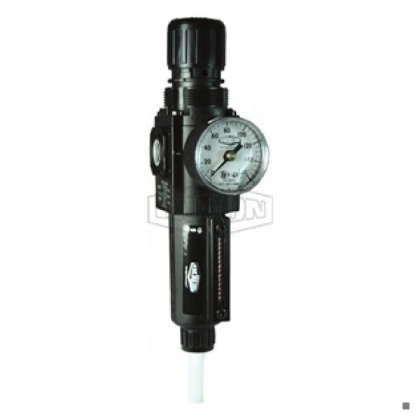 Dixon Norgren by Excelon Modular Relieving Sub-Compact Filter/Regulator with GC620 Gauge and Semi-Automat B72G-2AG-MB - main